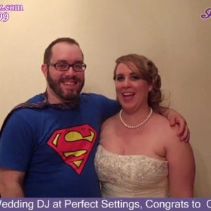 Columbia Wedding DJ, Perfect Settings, Congrats  Clayre & Jeff