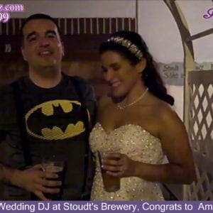Adamstown Wedding DJ, Stoudt's Brewery, Adamstown PA, Congrats Amber & Joseph