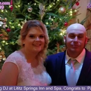 Lititz Wedding DJ, Lititz Springs Inn And Spa, Lititz PA Wedding, Congrats  Patrice & Kerry