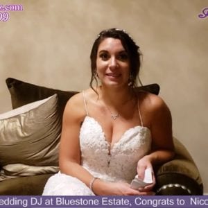 Lancaster Wedding DJ, Bluestone Estate, Willow St. PA Wedding, Congrats  Nicole And Brian