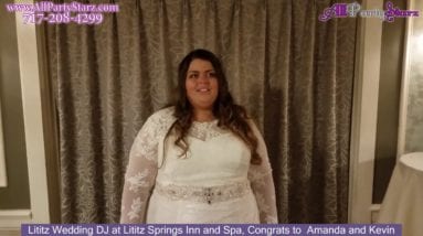 Lititz Wedding DJ, Lititz Springs Inn And Spa, Lititz PA Wedding, Congrats  Amanda And Kevin