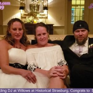 Lancaster Wedding DJ, Willows At Historical Strasburg, Strasburg PA Wedding, Congrats  Sarah & Greg