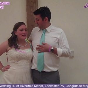 Lancaster Wedding DJ, Riverdale Manor, Lancaster PA Wedding, Congrats Megan & Steve