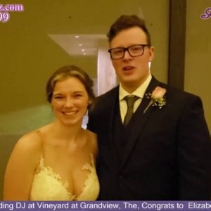 Mount Joy Wedding DJ, Grandview Vineyard, Mount Joy PA Wedding, Congrats  Elizabeth And Mitchell