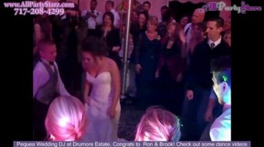 Lancaster Wedding DJ, Drumore Estate, Pequea PA, Congrats  Ron & Brook! Check Out Some Dance Videos