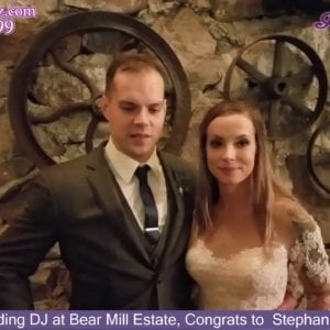 Denver Wedding DJ, Bear Mill Estate, Denver PA, Congrats  Stephanie And Simon